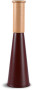 GURKEN SALT AND PEPPER MILL LARGE, DARK RED/BROWN