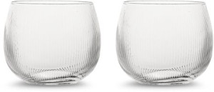 BLANKA WATER GLASS, 2-PCS, CLEAR