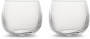 BLANKA WATER GLASS, 2-PCS, CLEAR