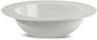 COFFEE & MORE DEEP PLATE, WHITE