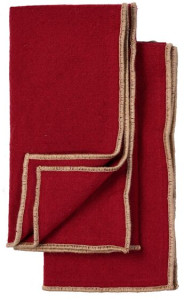 Serwetki EDITH, 2-szt, bordowy