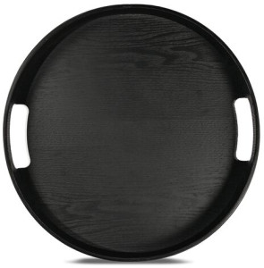 Taca okrągła HANNA, czarna