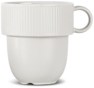 INKA TEA MUG, WHITE
