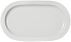 INKA SERVING PLATE, WHITE