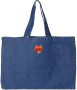 WEEKENDBAG LOVE, DENIM BLUE