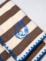 KITCHEN TOWEL BUBBA OYSTER 2PCS/SET, BROWN