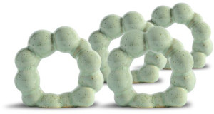 Pierścień na serwetkę PORTO 4-szt, miętowy zielony