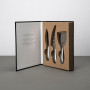 CHEESE KNIFE SET FORMAGGIO SILVER