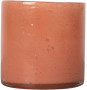 Vase/Candle holder Calore  M,  Coral