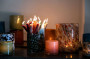 VASE/CANDLE HOLDER CALORE M, MULTI