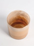 CANDLE HOLDER CALORE FADED M, APRICOT/PEACH/BEIGE
