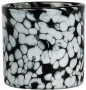 CANDLE HOLDER CALORE XS, BLACK/WHITE 