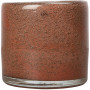 Candle holder Calore XS, Rusty red