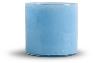 CANDLE HOLDER CALORE XS, LIGHT BLUE