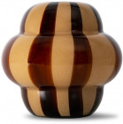 VASE CURLIE, BROWN/BEIGE