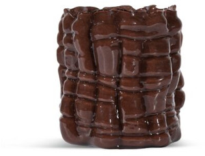 CANDLE HOLDER LARANNE S, BROWN