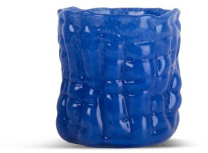 CANDLE HOLDER LARANNE S, BLUE