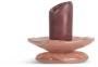 CANDLESTICK LARA XS, BORDEAUX/PINK