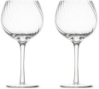 WINE GLASS OPACITY 2PCS/SET, CLEAR