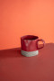 MUG SWIR, RED/BEIGE