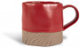 MUG SWIR, RED/BEIGE