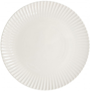 PLATE FRANCES, WHITE