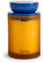 SCENTED CANDLE IGNITE 55H, AMBER/BLUE