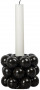 Candle holder GLOBE S, Black