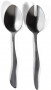 SALAD SERVER SET WAVERLY, SILVER