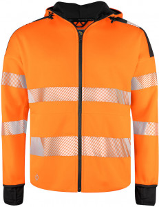 6110 HOOD JACKET EN ISO 20471  CL. 3/2